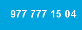 977 777 15 04 977 777 15 04